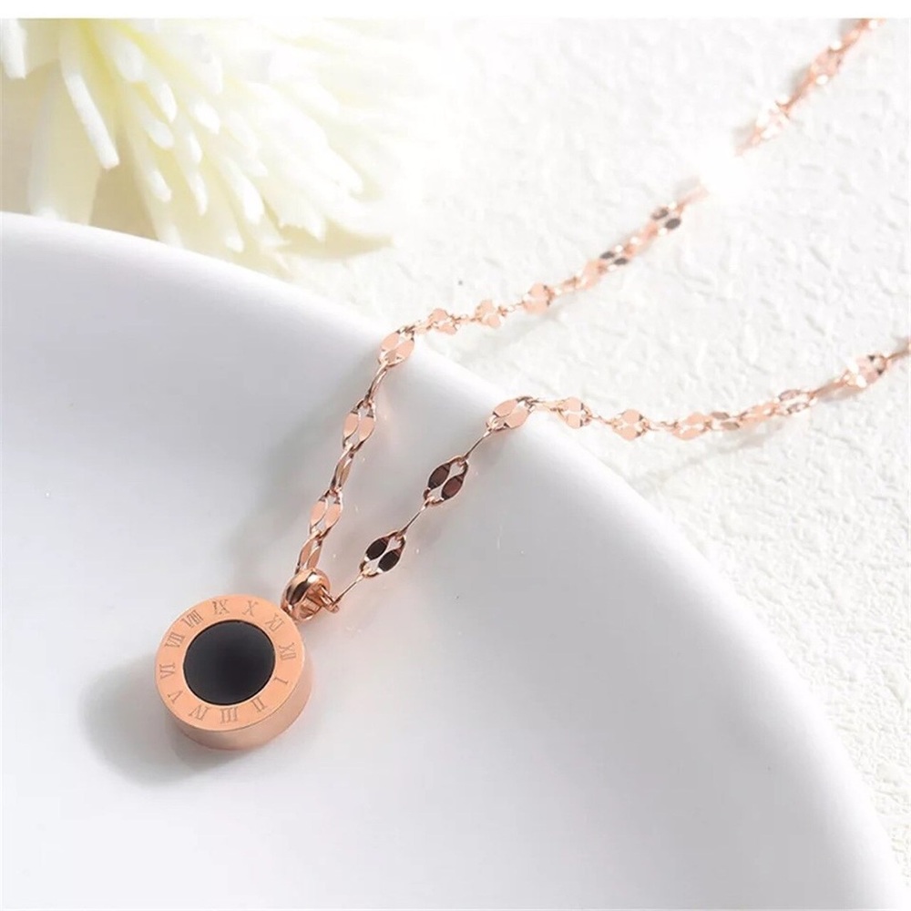 Stainless Steel Necklace & Earring Set - Picture 4 of 5